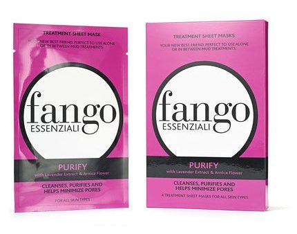 Borghese Fango Essenziali Treatment Sheet Mask with Lavender Extract and Arnica Flower Online now