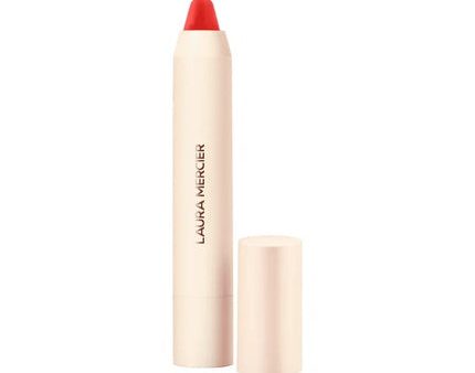 Laura Mercier Petal Soft Lipstick Crayon Alma Red Coral 0.06oz For Sale