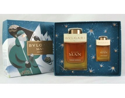 Bvlgari Bulgari Man Terrae Essence Set 100ml EDP Spray + 15ml EDP Spray Fashion