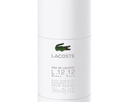 Lacoste 12.12 White Deodorant Stick 75ml Online Sale