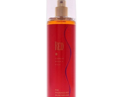 Red By Giorgio Beverly Hills Body Mist 8 Oz Sale