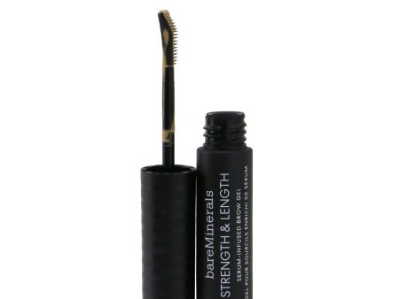 BareMinerals Strength & Length Serum Infused Brow Gel - # Honey  5ml 0.16oz For Discount