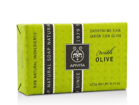 Apivita Natural Soap With Olive  125g 4.41oz Supply