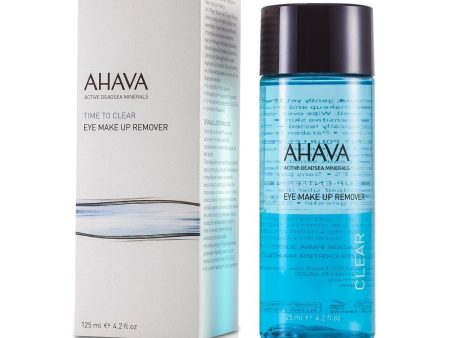 Ahava Time To Clear Eye Make Up Remover  125ml 4.2oz For Discount