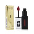 Yves Saint Laurent Rouge Pur Couture Vernis A Levres The Holographics Glossy Stain - # 502 Electric Burgundy  6ml 0.2oz Cheap