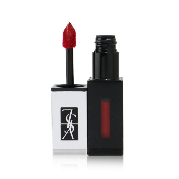 Yves Saint Laurent Rouge Pur Couture Vernis A Levres The Holographics Glossy Stain - # 502 Electric Burgundy  6ml 0.2oz Cheap