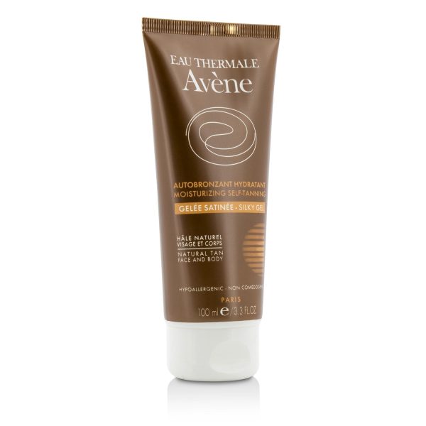 Avene Moisturizing Self-Tanning Silky Gel For Face & Body - For Sensitive Skin  100ml 3.3oz Supply