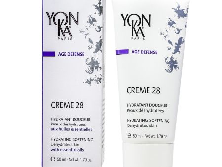 Yonka Age Defense Creme 28 With Essential Oils - Hydrating, Softening (Dehydrated Skin)  50ml 1.79oz on Sale