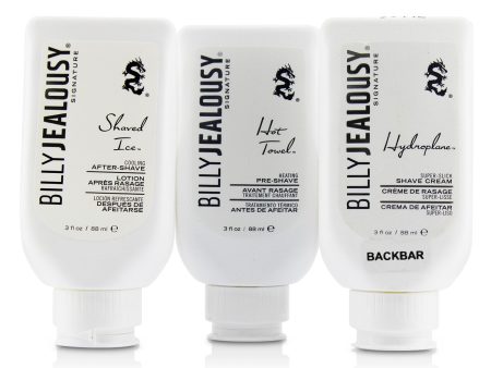 Billy Jealousy Signature Shave3Some Kit : 1x Pre-Shave 88ml + 1x Shave Cream 88ml + After-Shave 88ml  3pcs Cheap