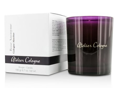 Atelier Cologne Bougie Candle - Rose Anonyme  190g 6.7oz For Sale