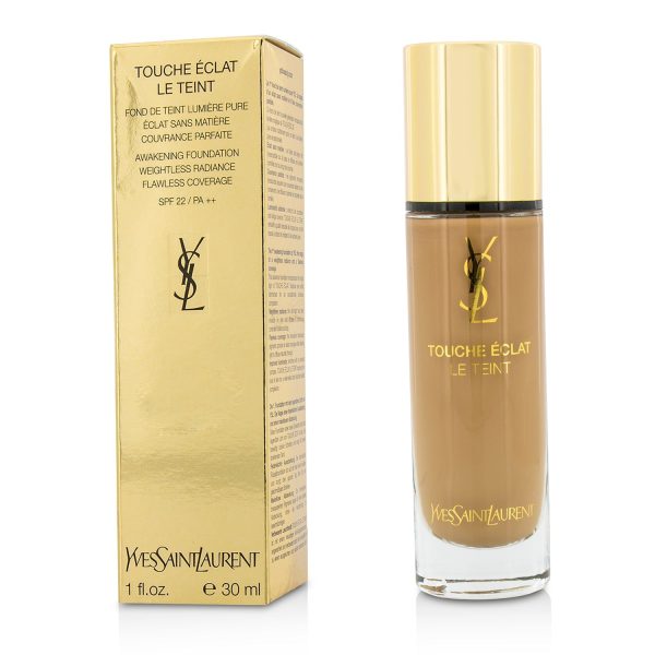 Yves Saint Laurent Touche Eclat Le Teint Awakening Foundation SPF22 - #B60 Amber  30ml 1oz on Sale