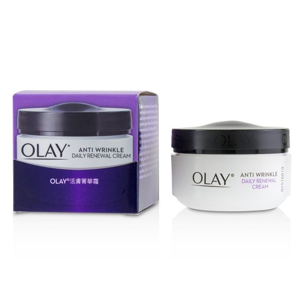 Olay Anti Wrinkle Daily Renewal Cream  50g 1.76oz Hot on Sale