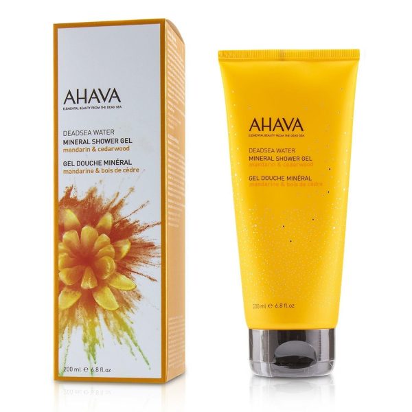 Ahava Deadsea Water Mineral Shower Gel - Mandarin & Cedarwood  200ml 6.8oz on Sale