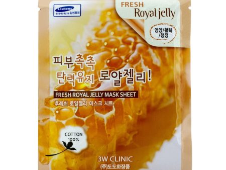 3W Clinic Mask Sheet - Fresh Royal Jelly  10pcs For Cheap