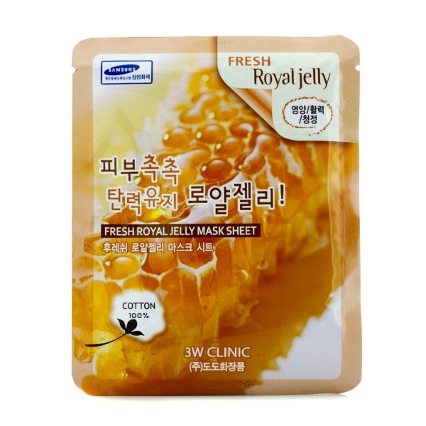 3W Clinic Mask Sheet - Fresh Royal Jelly  10pcs For Cheap