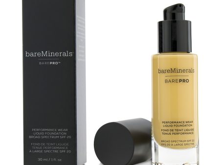 BareMinerals BarePro Performance Wear Liquid Foundation SPF20 - # 15 Sandalwood  30ml 1oz Online Sale