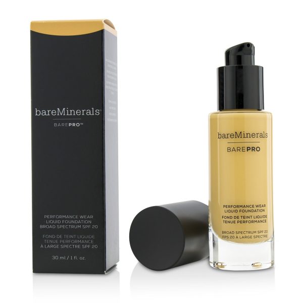 BareMinerals BarePro Performance Wear Liquid Foundation SPF20 - # 15 Sandalwood  30ml 1oz Online Sale