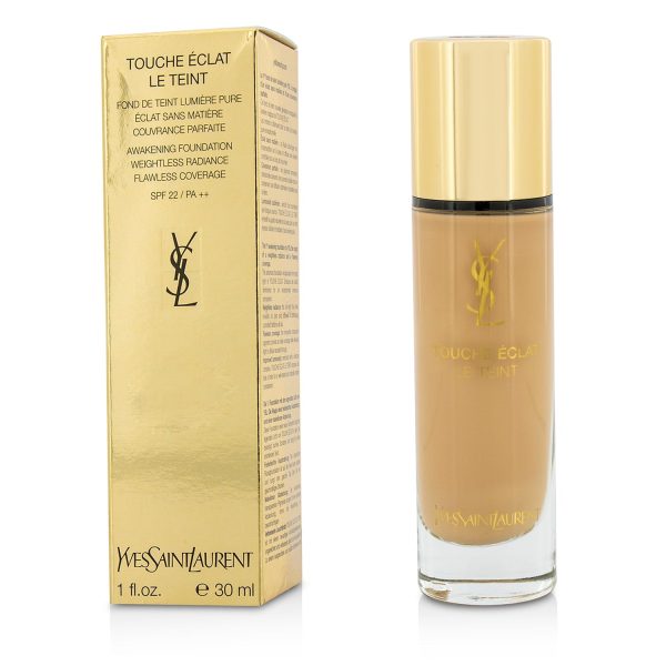 Yves Saint Laurent Touche Eclat Le Teint Awakening Foundation SPF22 - #B60 Amber  30ml 1oz on Sale