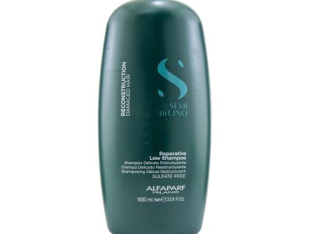 AlfaParf Semi Di Lino Reconstruction Reparative Low Shampoo (Damaged Hair)  1000ml 33.8oz on Sale