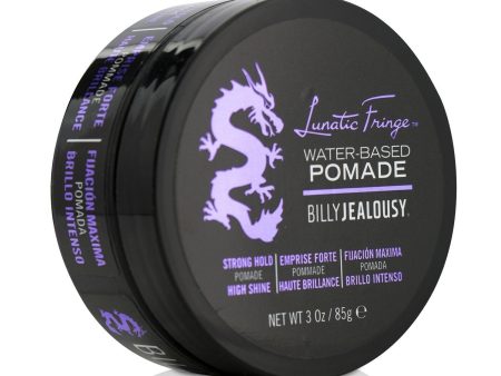 Billy Jealousy Lunatic Fringe Water-Based Pomade (Strong Hold - High Shine)  85g 3oz on Sale