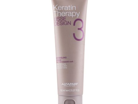 AlfaParf Lisse Design Keratin Therapy Detangling Cream (Only For Damaged Hair)  150ml 5.07oz Cheap