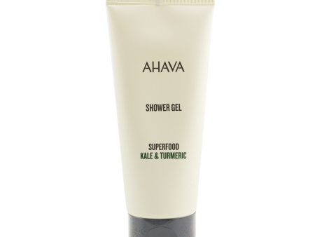 Ahava Superfood Kale & Turmeric Shower Gel  200ml 6.8oz Fashion