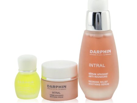 Darphin Intral Soothing Botanical Wonders Set: Soothing Serum 30ml+ Soothing Cream 5ml+ Chamomile Aromatic Care 4ml  3pcs For Cheap