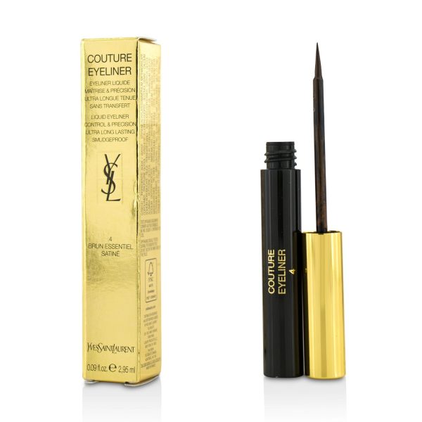 Yves Saint Laurent Couture Liquid Eyeliner - # 1 Noir Minimal Mat  2.95ml 0.09oz Supply