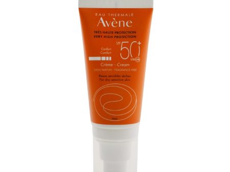 Avene Very High Protection Comfort Cream SPF 50 - For Dry Sensitive Skin (Fragrance Free)  50ml 1.7oz For Sale