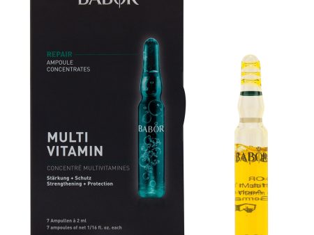 Babor Ampoule Concentrates Repair Multi Vitamin (Strengthening + Protection) - For Very Dry Skin  7x2ml 0.06oz Hot on Sale