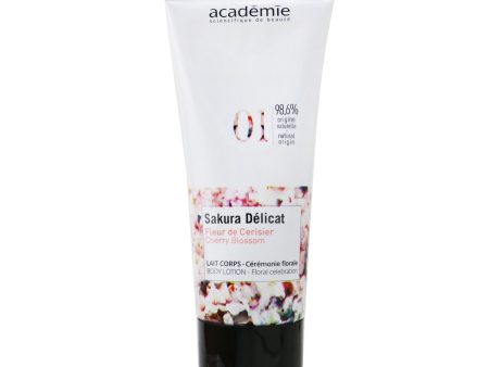 Academie Cherry Blossom Body Lotion - Floral Celebration  100ml 3.33oz Supply