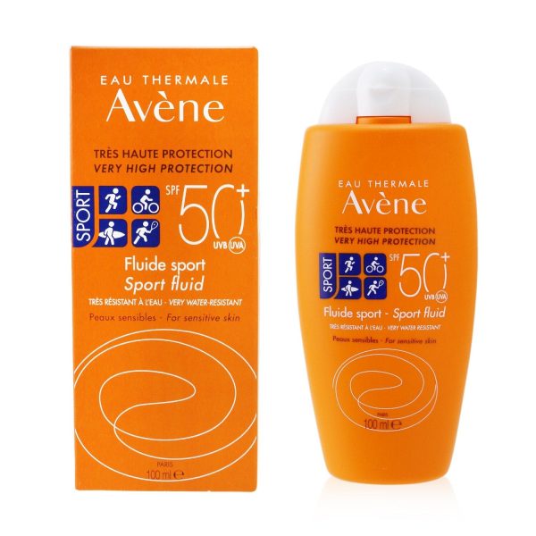 Avene Sport Fluid SPF 50+ (Face & Body) - For Sensitive Skin  100ml 3.4oz Cheap