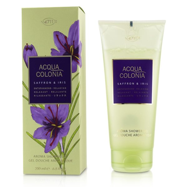 4711 Acqua Colonia Saffron & Iris Aroma Shower Gel  200ml 6.8oz Sale