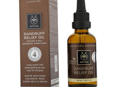 Apivita Dandruff Relief Oil with Celery, Propolis & 4 Essential Oils (For Dry & Oily Dandruff Conditions)  50ml 1.69oz Online Hot Sale