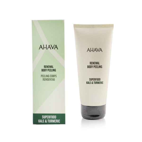 Ahava Superfood Kale & Turmeric Renewal Body Peeling  200ml 6.8oz Fashion