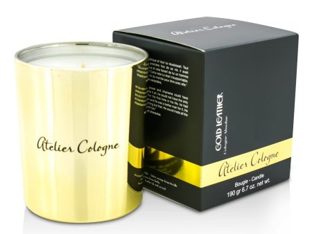 Atelier Cologne Bougie Candle - Gold Leather  190g 6.7oz Online Hot Sale