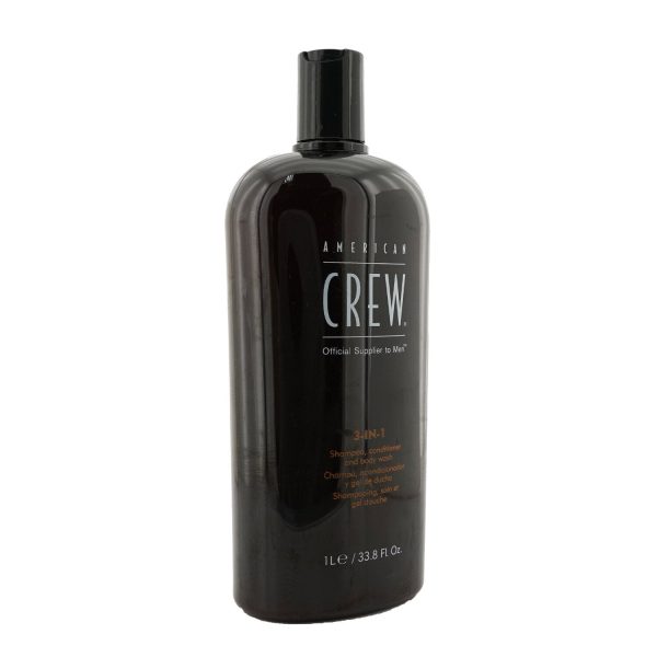 American Crew Men 3-IN-1 Shampoo, Conditioner & Body Wash  250ml 8.4oz Discount