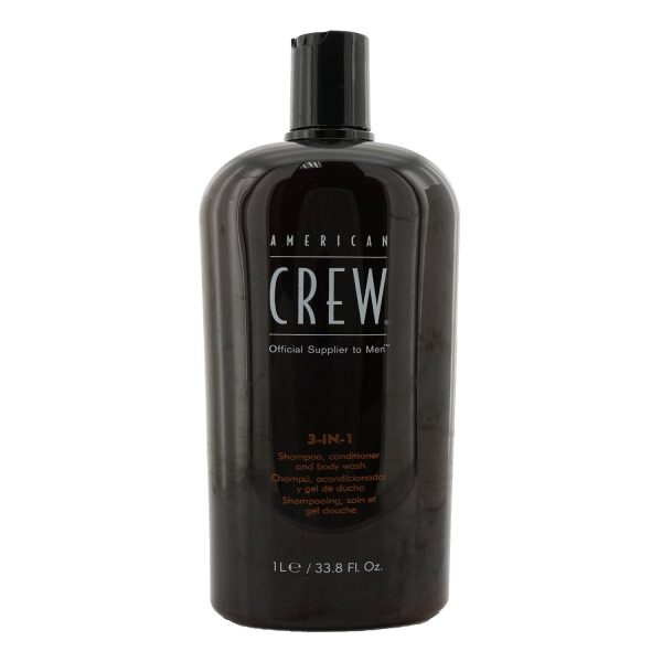 American Crew Men 3-IN-1 Shampoo, Conditioner & Body Wash  450ml 15.2oz For Sale