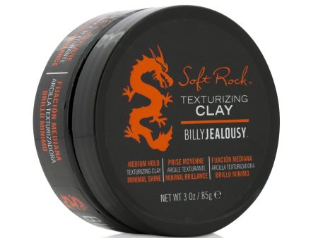 Billy Jealousy Soft Rock Texturizing Clay (Medium Hold - Minimal Shine)  85g 3oz For Discount