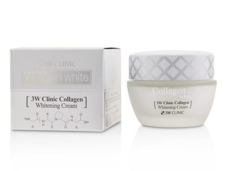 3W Clinic Collagen White Whitening Cream  60ml 2oz Hot on Sale