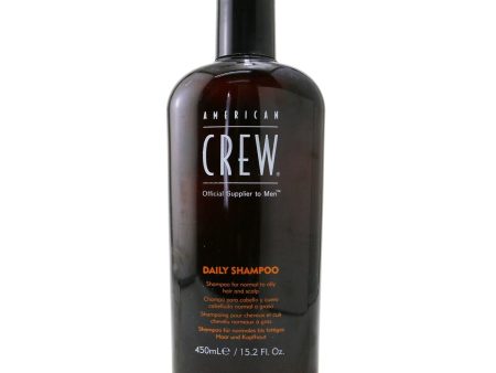 American Crew Men Daily Shampoo (For Normal to Oily Hair and Scalp)  450ml 15.2oz Online now