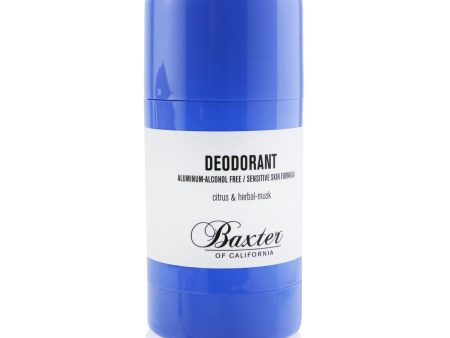 Baxter Of California Deodorant - Aluminum & Alcohol Free (Sensitive Skin Formula)  75g 2.65oz on Sale