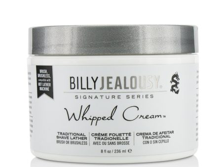 Billy Jealousy Signature Series Whipped Cream Traditional Shave Lather  236ml 8oz Online Hot Sale