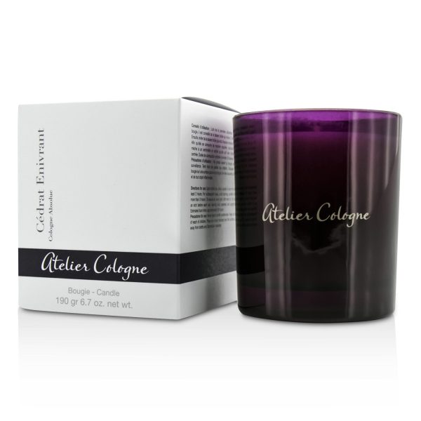 Atelier Cologne Bougie Candle - Cedrat Enivrant  190g 6.7oz Discount