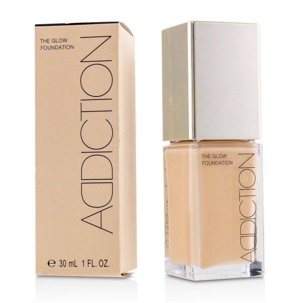 ADDICTION The Glow Foundation SPF 20 - # 009 (Rose Beige)  30ml 1oz Cheap