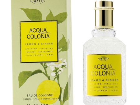 4711 Acqua Colonia Lemon & Ginger Eau De Cologne Spray  50ml 1.7oz Cheap