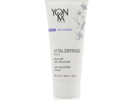 Yonka Age Defense Vital Defense Creme With Moringa Peptides - Anti-Pollution Shield  50ml 1.76oz For Sale