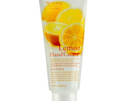 3W Clinic Hand Cream - Lemon  100ml 3.38oz Cheap