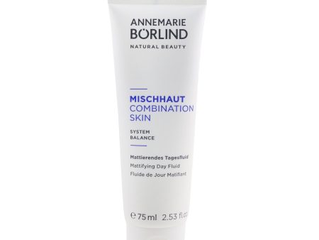 Annemarie Borlind Combination Skin System Balance Mattifying Day Fluid - For Combination Skin  75ml 2.53oz For Cheap