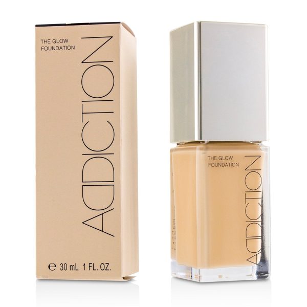 ADDICTION The Glow Foundation SPF 20 - # 009 (Rose Beige)  30ml 1oz Cheap